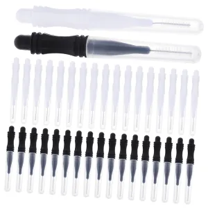 Professional Eyebrow Lamination Brush Set 60 Brow Lamination Brush Caps