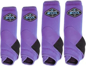 Professional's Choice 2XCOOL Sports Medicine Horse Boots | Protective & Breathable Design for Ultimate Comfort & Durability in Active Horses | Value 4 Pack | Small, Medium, Large