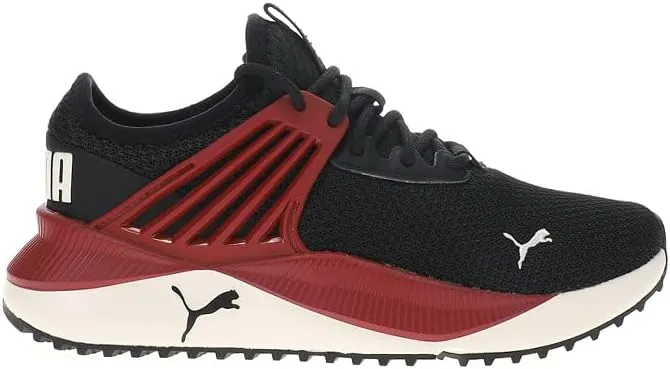 PUMA Kids Boys Pacer Future Jr Lace Up Sneakers Shoes Casual - Black - Size 4 M