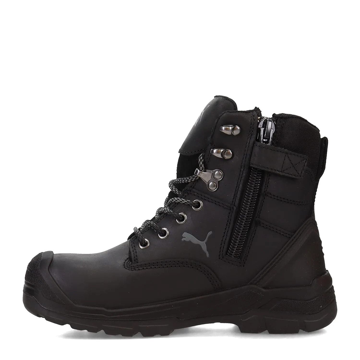 PUMA Women's Conquest Black Industrial Boot, 9.5