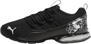 PUMA Womens Riaze Prowl Floral Lace Up Sneakers Shoes Casual Black/White