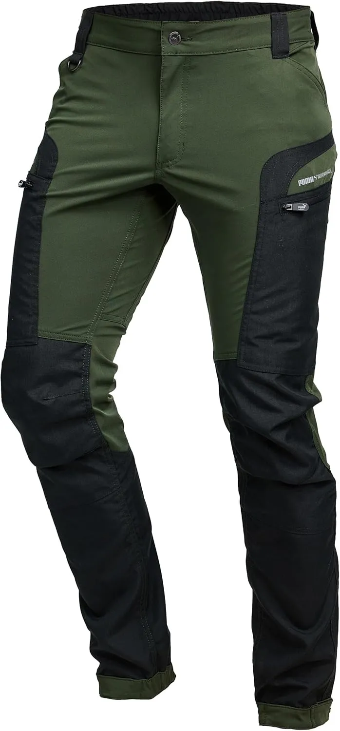 PUMA Workwear ProOne Adventure Outdoor Hiking Pants Men - Breathable & Durable - Partially Water-Repellent - Ripstop Cargo