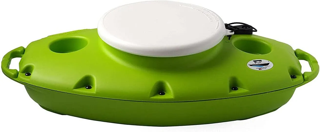 PuP Floating Cooler, Tow on Rivers and Lakes, 15 Quart