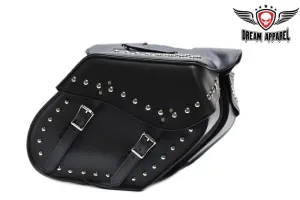 PVC Motorcycle Saddlebag With Studs
