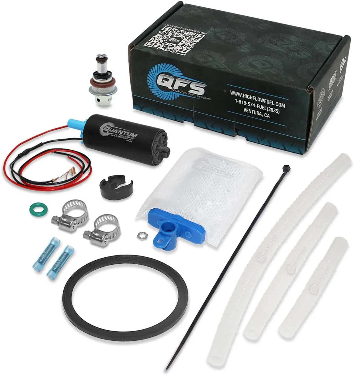 QFS In-Tank Fuel Pump Replacement for Polaris RZR 570 800 900 S XP EPS 4 XP JAGGED X oem replacement for 2204403 and 2204502