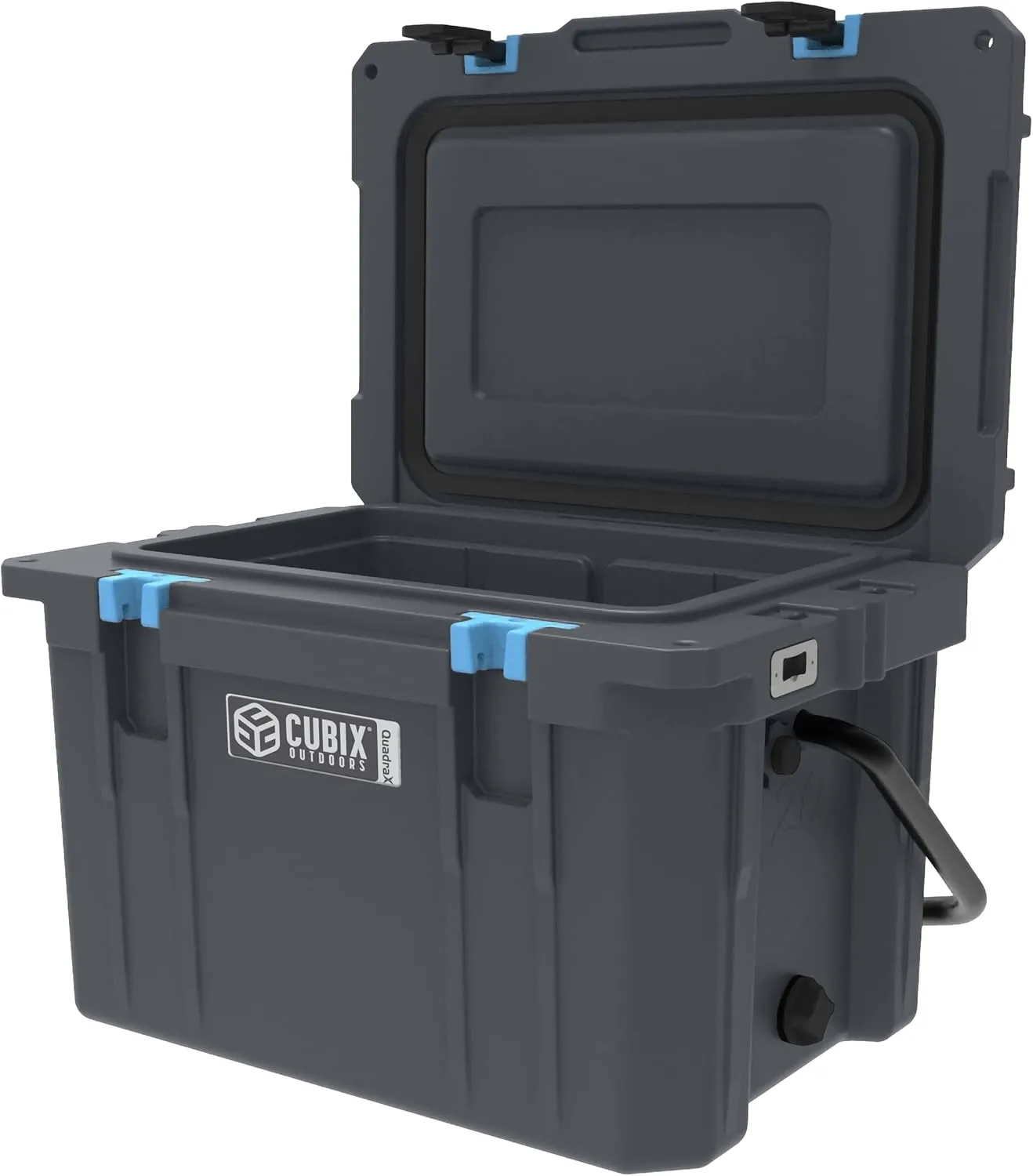 QuadraX 20 QT Rotomolded Cooler - 5-Day Ice Retention, Portable Hard Coolers Ice Chest with Cup Holders
