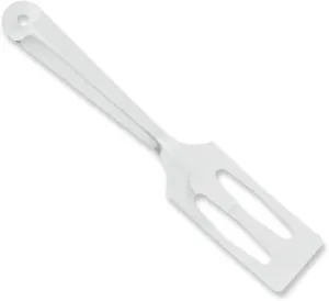 Rada Cutlery Serverspoon (R116), Slotted 3.5"x1.6" Stainless Steel Face, Made in USA, Pack of 2