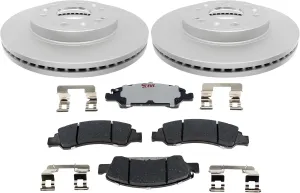 Raybestos Element3 976H980784E3 Automotive Replacement Front Brake Pads and Rotors Kit for Select Toyota 4Runner/FJ Cruiser/Sequoia/Tacoma/Tundra and Lexus GX460/GX470 Model Years
