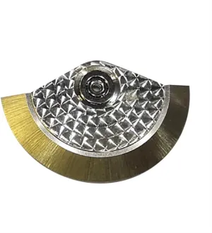 Razcus Watch Accessories Movement Automatic Hammer Rotor Pendulum For 7750 7751 7753 Mechanical Watch Movement Repair Tool parts - (Color: Carved pattern)