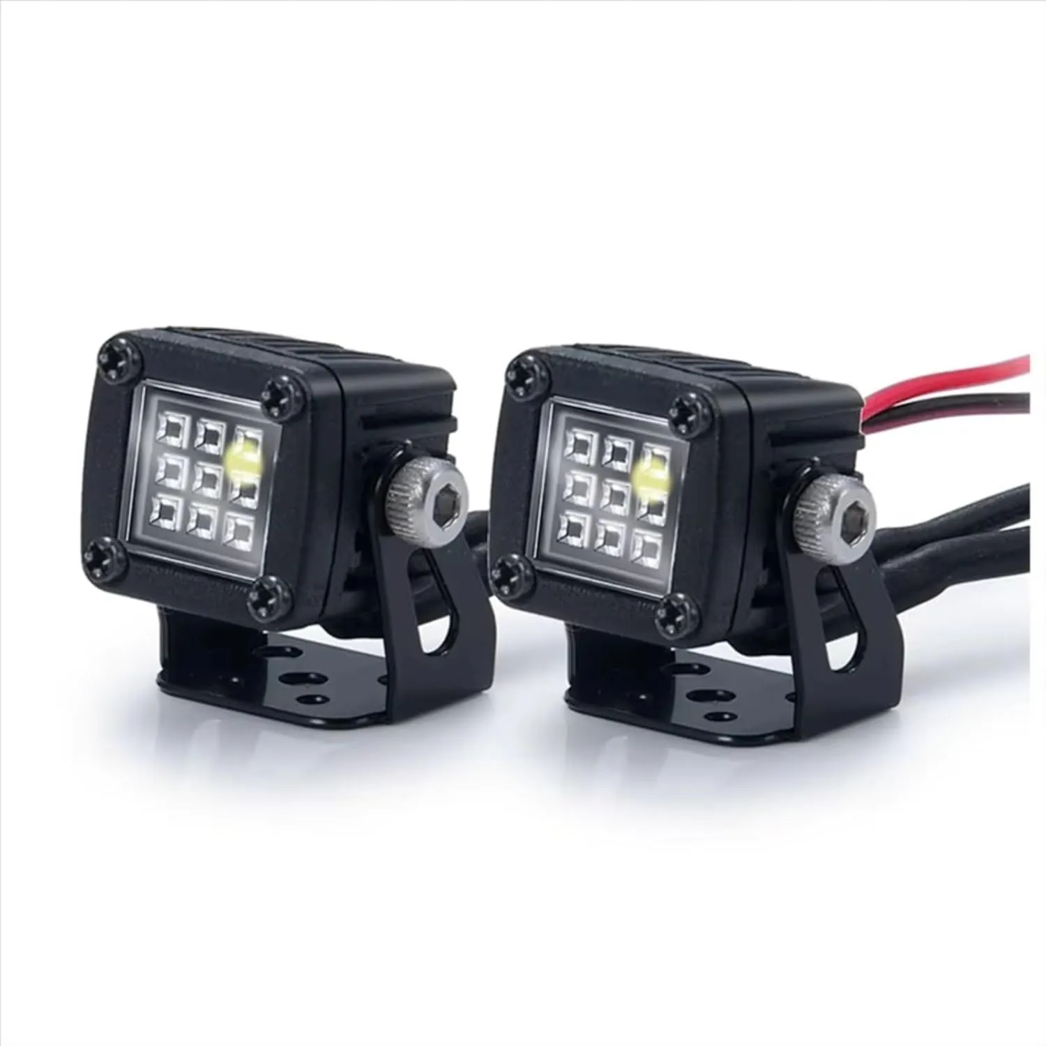 RC Car Spotlight Kits for TRX4 for Axial for SCX10 90046 for Wraith RR10 VS4-10 for Redcat Gen8 1/10 RC Crawler Car Lights Bright Spotlight