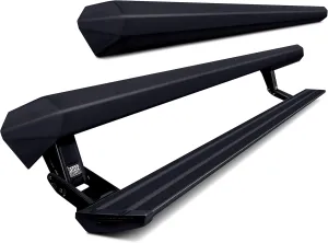 RealTruck AMP Research PowerStep Smart Series Power Running Boards with LED Step Lights for 2017 - 2019 Ford F-250/F-350/F-450 Super Duty - Electric Powerstep & Retractable Truck Steps