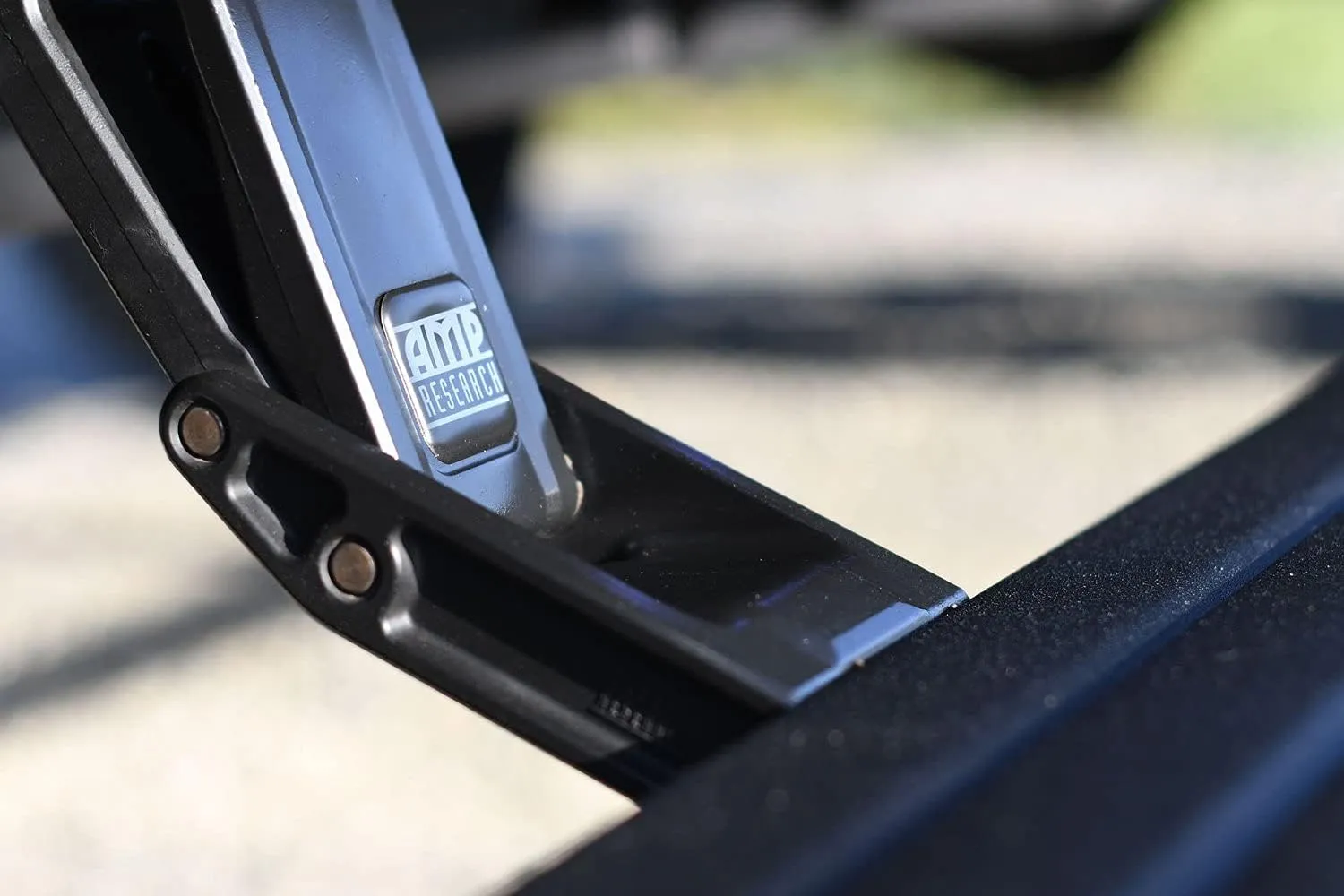 RealTruck AMP Research PowerStep Smart Series Power Running Boards with LED Step Lights for 2017 - 2019 Ford F-250/F-350/F-450 Super Duty - Electric Powerstep & Retractable Truck Steps