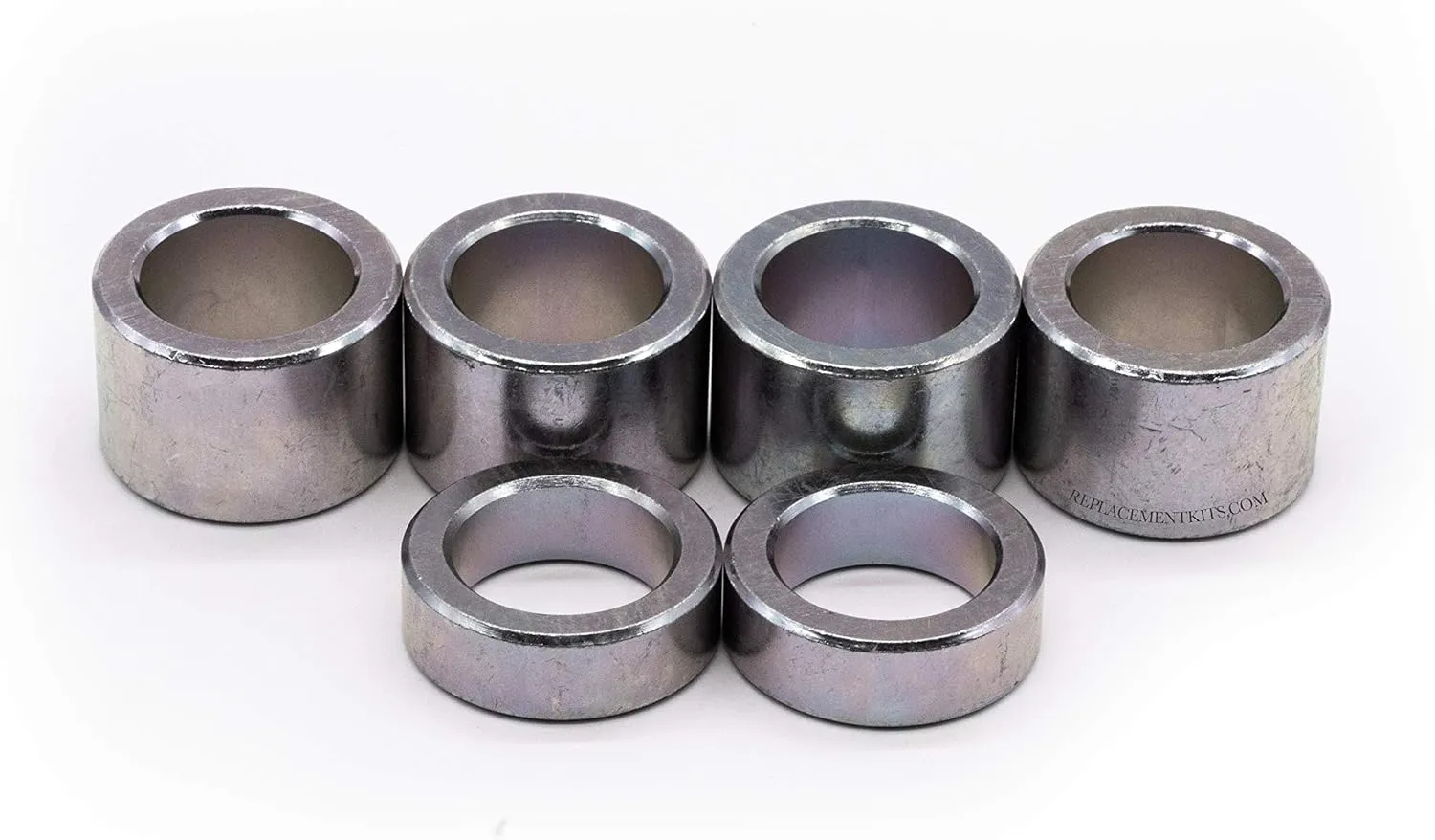 REPLACEMENTKITS.COM Wheel Height Spacer Kit Compatible with Bush Hog, Land Pride, Alamo Finish Mowers
