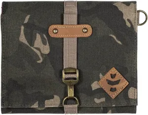 Revelry Supply Carrying Case All-in-one Kit, Lockable with 2 Pockets, Tray and Spice Grinder (Camo Brown)