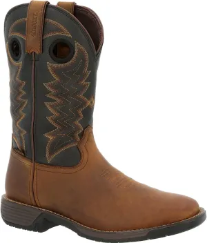 Rocky Rugged Trail Steel Toe Waterproof Western Boot Size 9(M)