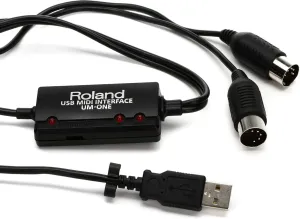Roland UM-ONE-MK2 One in Two Out Midi Cable