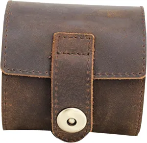 Roll Watch Bag Digital Sunglasses Adjustable Watch Case Holder Electronic Orient Hand Bank Stand Watches Organizer Watch Cases for Men Portable Jewelry Case Travel Coffee Leather/437