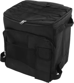 Rolling Cooler, Portable Insulated Wheeled Cooling Bag with Handle 43L Rolling Cooler Dual Cooler with Wheels for Picnic Camping