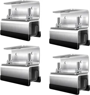 Roof Rack Mount Kits,Roof Mount Kit,304 Stainless Steel Van Roof Rack,Van Roof Rack Brackets for ProMaster, Boxer, Jumper, Ducato (4)
