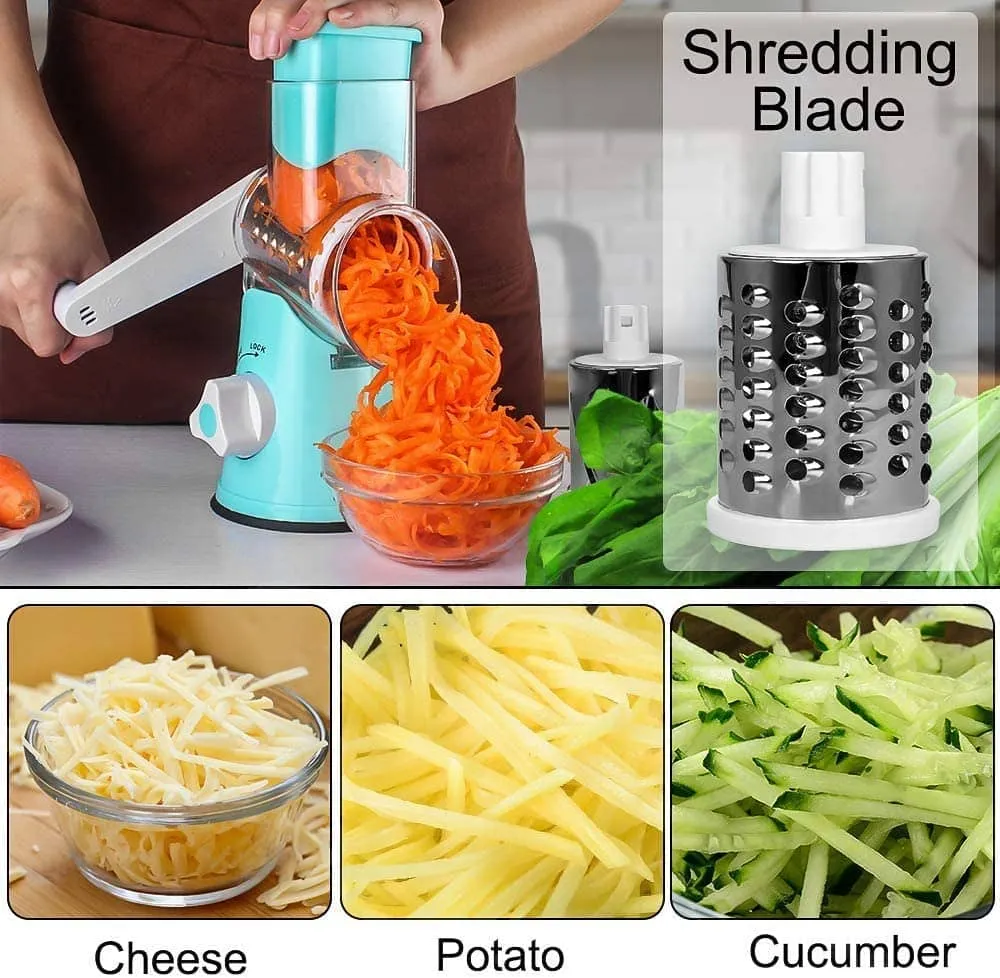 ROTARY CHEESE VEGETABLE SLICER