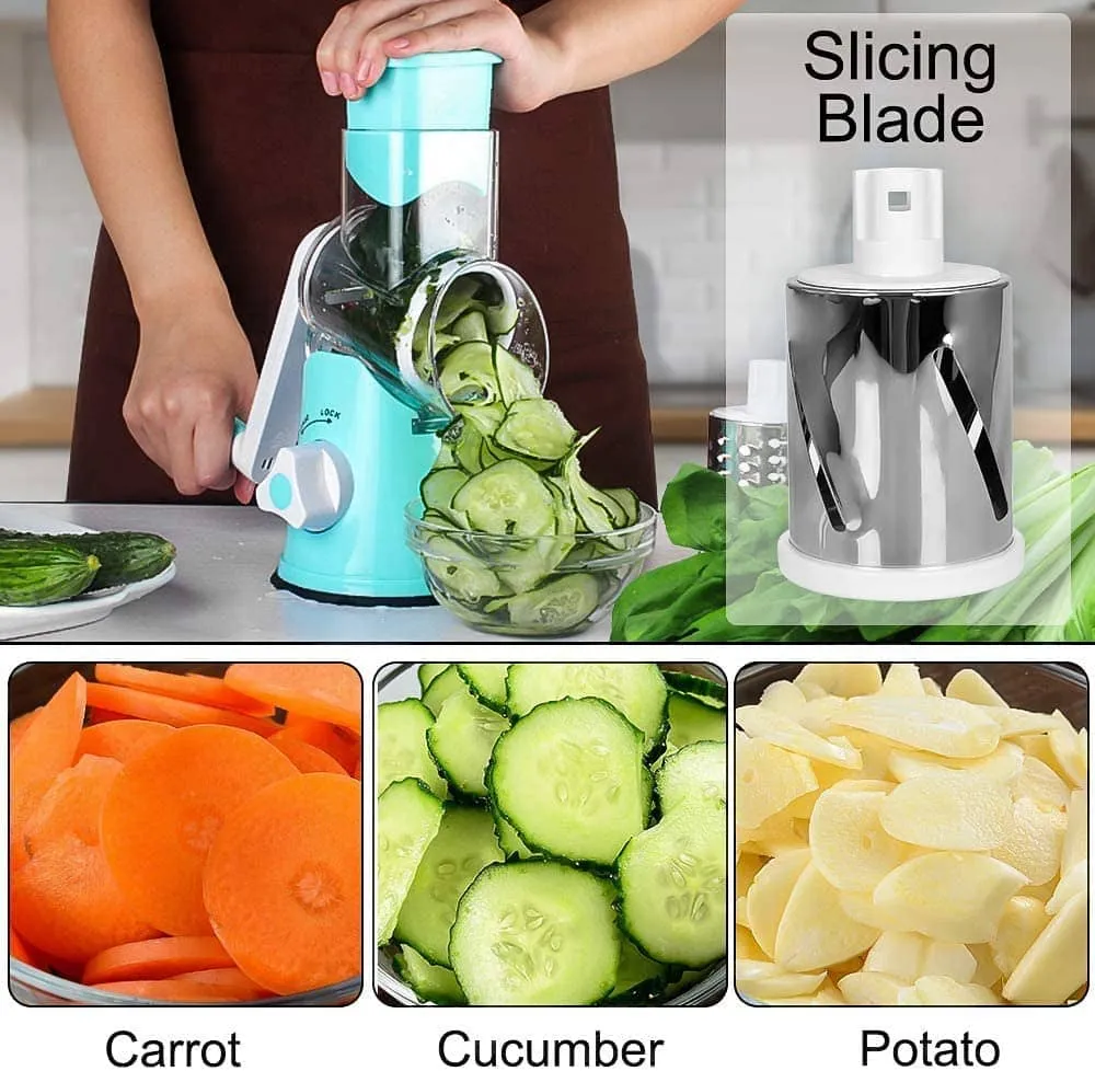 ROTARY CHEESE VEGETABLE SLICER