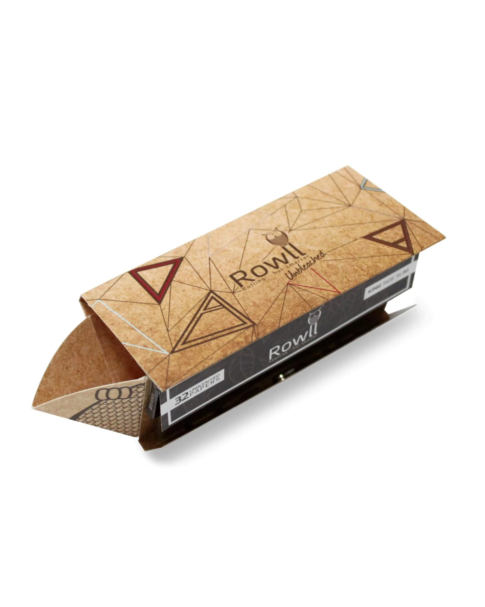 Rowll Unbleached Rolling Kit with Grinder - Box of 20