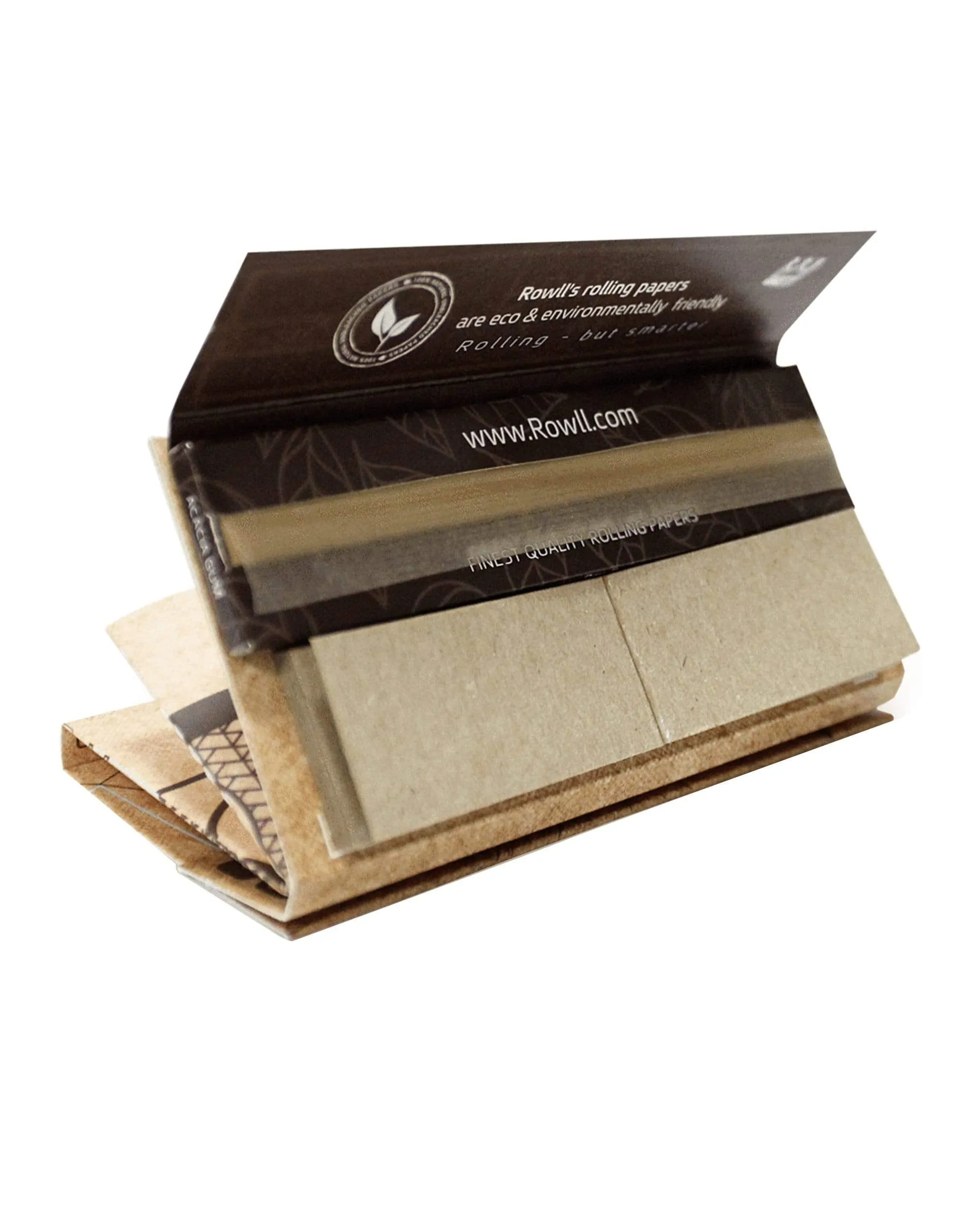 Rowll Unbleached Rolling Kit with Grinder - Box of 20