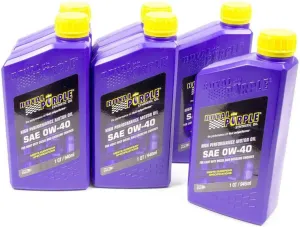 Royal Purple 06484 Motor Oil - 0W40 SM - 6 pack