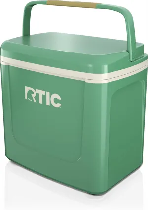 RTIC 8 QT Road Trip Personal Cooler, Small, Compact, Insulated, Portable Ice Chest Box for Food, Drink, Beverage, Beach, Camping, Picnic, Fishing, Boat, 12-Can Capacity