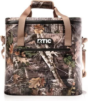 RTIC Ultra-Tough Soft Cooler 40 Can, Insulated Bag Portable Ice Chest Box for Lunch, Beach, Drink, Beverage, Travel, Camping, Picnic, Car, Trips, Floating Cooler Leak-Proof with Zipper