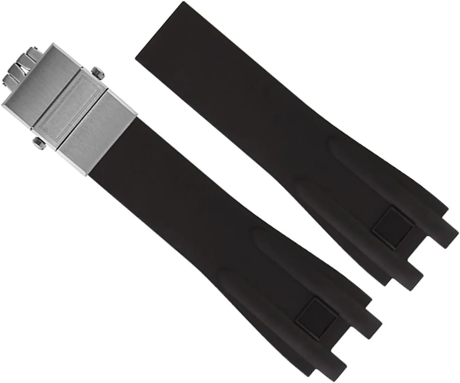 Rubber Watch Band For Ulysse Nardin Outdoor Sports Waterproof Bracelet Wrist Strap Replacement Watch Accessories Parts