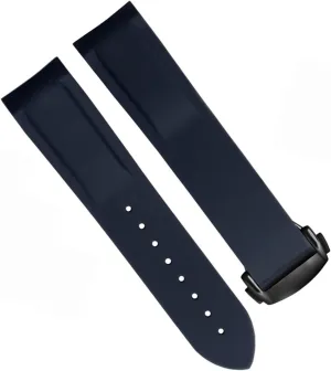 Rubber Watch Bands For Omega Seamaster 300 Speedmaster Watchband Men's Watch Accessories Strap