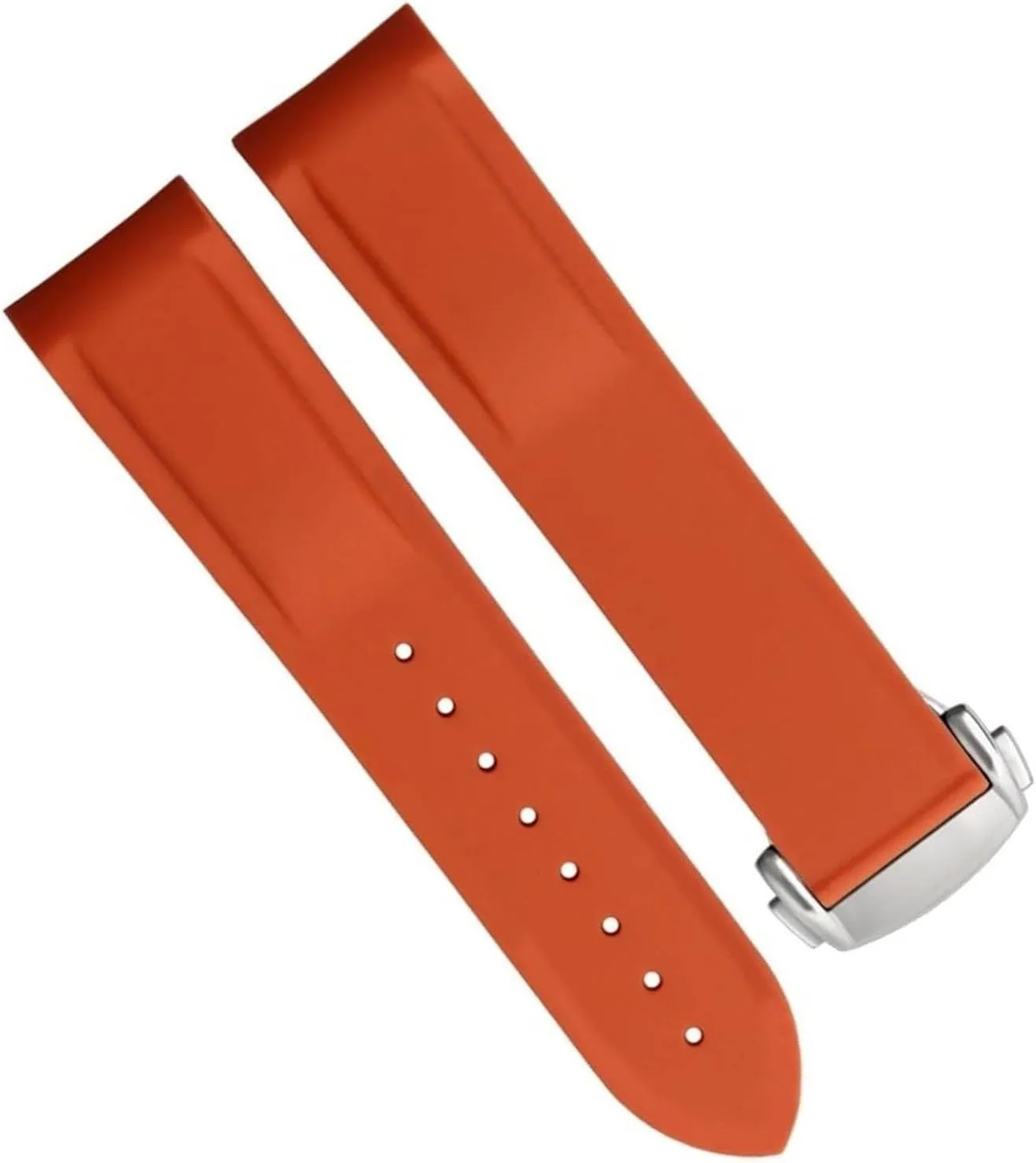 Rubber Watch Bands For Omega Seamaster 300 Speedmaster Watchband Men's Watch Accessories Strap