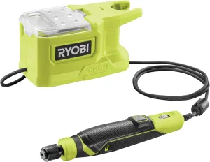 RYOBI ONE  RRT18-0 18V Cordless Mini Tool - Variable Speed Up to 35,000 RPM, Ideal Engraving, Grinding, Precise Cutting, 15 Accessories - Battery Not Included