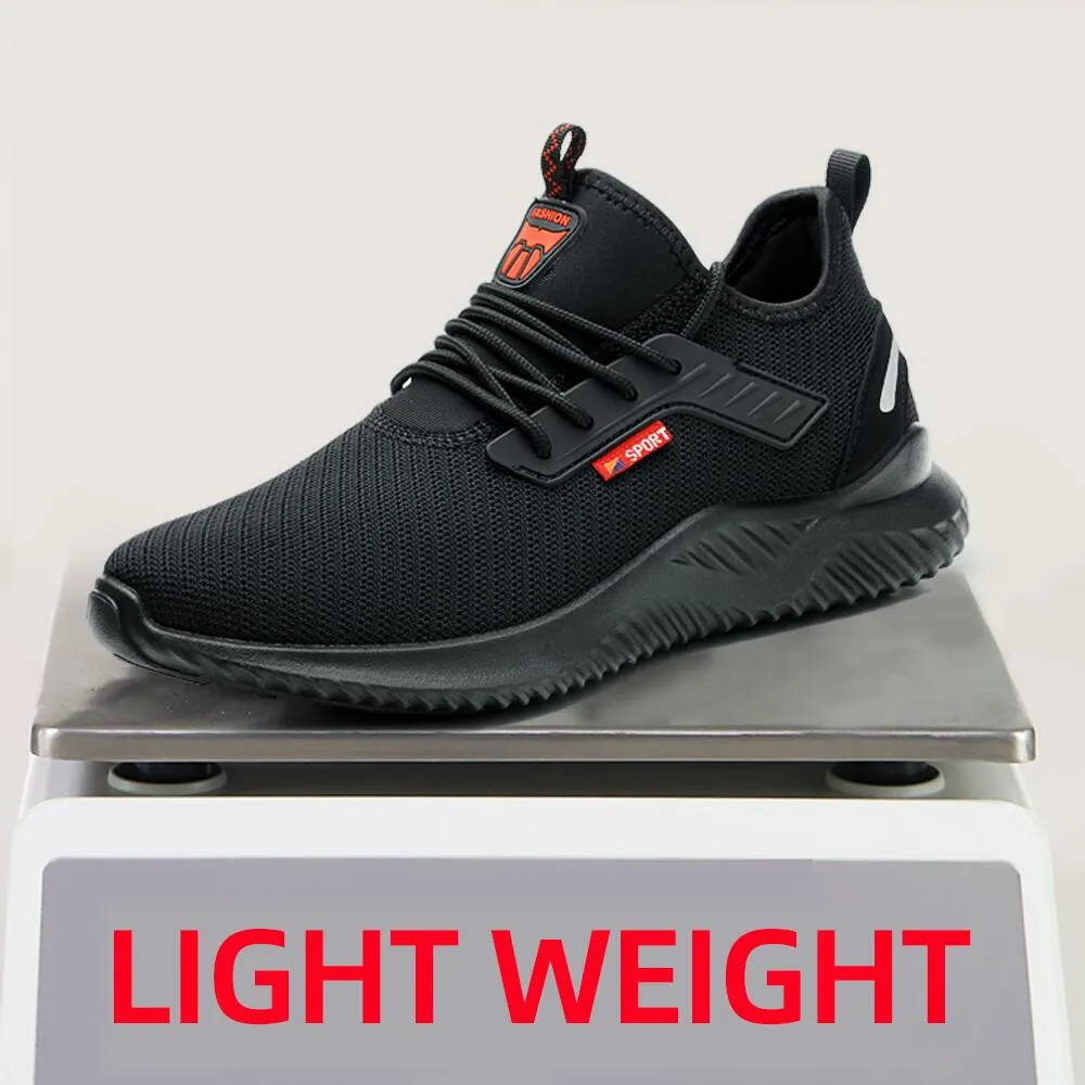 SafelyTrek™- Breathable Steel Protective Work Shoe wear
