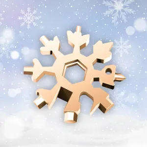 Saker 18 in 1 stainless steel snowflakes multi tool