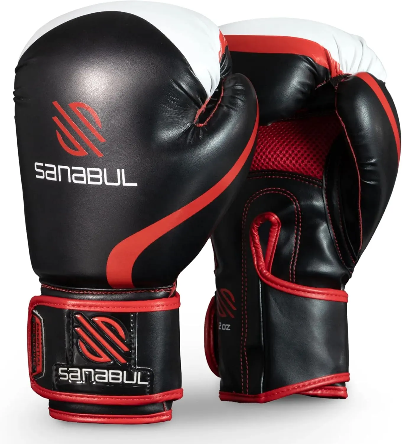 Sanabul Essential Gel Boxing Gloves for Men & Women, Kickboxing MMA, Muay Thai Gloves and Heavy Bag Training Punching & Sparring