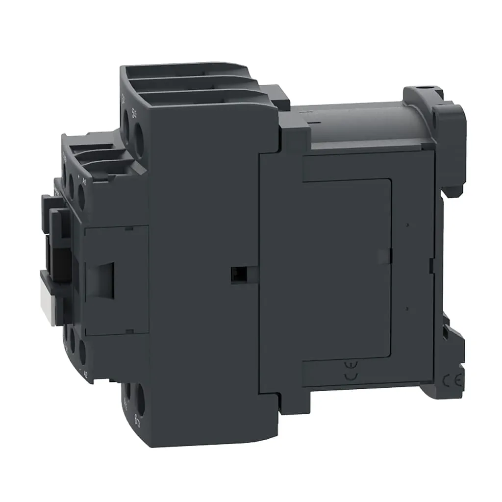 Schneider Electric DPE38BL Easy TeSys IEC Contactor 24VDC Coil | HVAC and AC Contactor, Compressors, Pumps & More with Screw Clamp Terminals, 2HP 115V-1P, 5HP 230V-1Ph, 10HP 200-230V, 20HP 460V