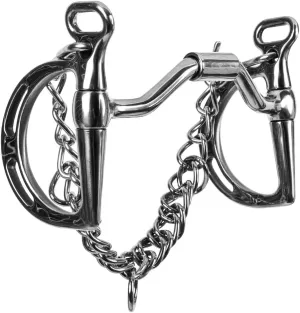 Schneiders FES Ported Barrel Kimberwick | Advanced Training Tool | Multi-Function Bit | Encourages Relaxation & Flexion | Allows for Swallowing Stainless Steel Construction