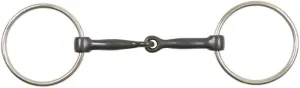 Schneiders O-Ring Horse Snaffle 7/16" Sweet Iron| Ideal for Bending and Balance Training | Traditional O-Ring Style | Stainless Steel Rings | 5" Mouthpiece, 7/16" Diameter