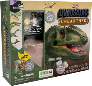 Science Lab SpiceBox Dinosaurs Unearthed Kit - Dive into The Prehistoric World
