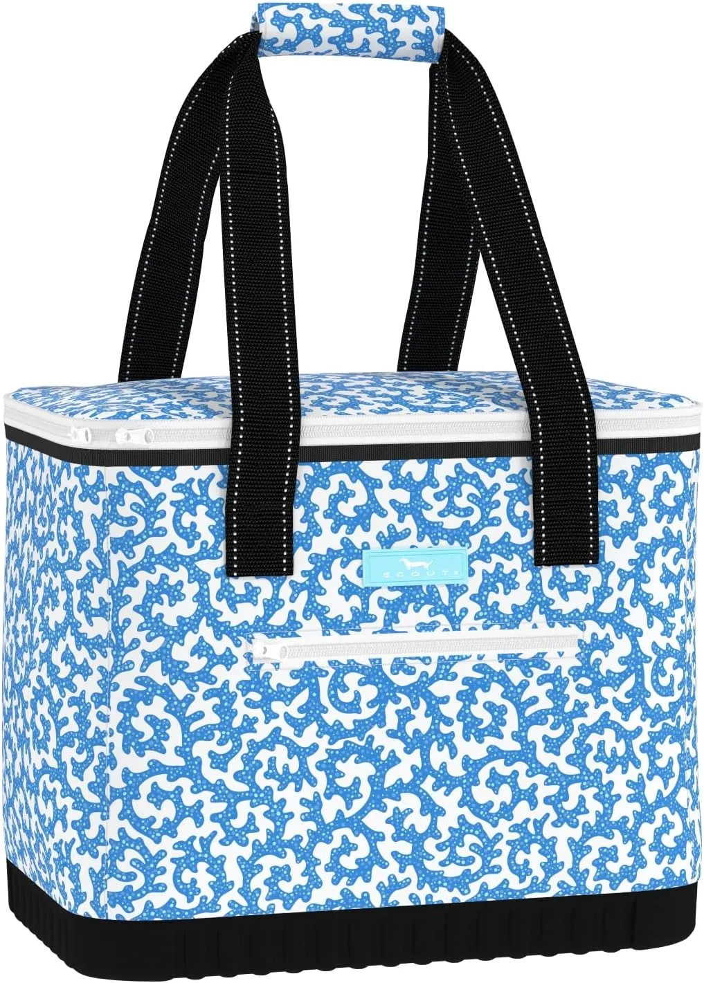 SCOUT The Stiff One - Large, Soft, Lightweight, Insulated Cooler with Hard Bottom, Beach, Family, Travel, Picnic Cooler