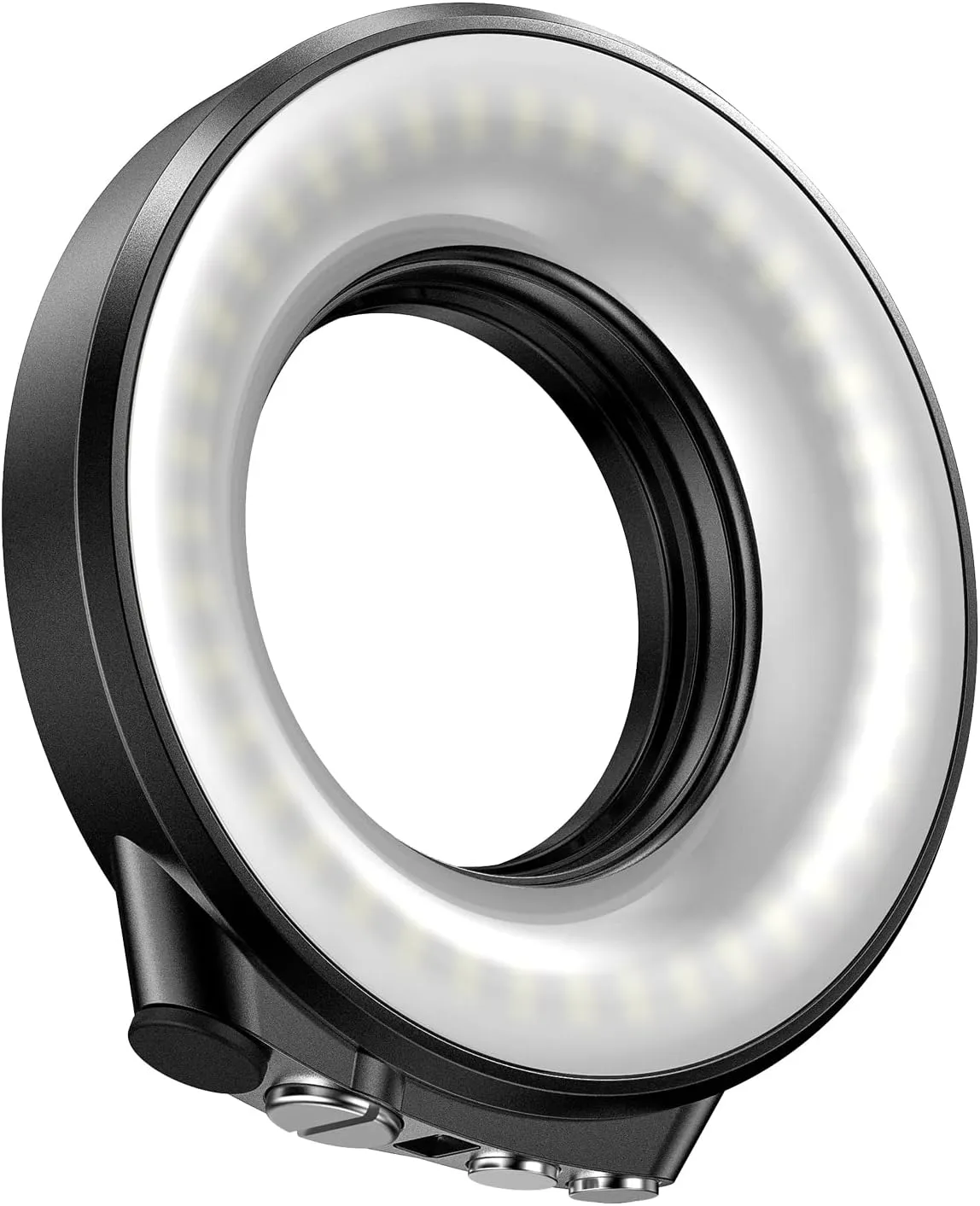 Seafrogs Submarinismo 40M/132FT Underwater Macro LED Fill Light for Diving Camera Housing, 67mm Interface, 3 Colors