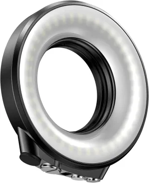 Seafrogs Submarinismo 40M/132FT Underwater Macro LED Fill Light for Diving Camera Housing, 67mm Interface, 3 Colors