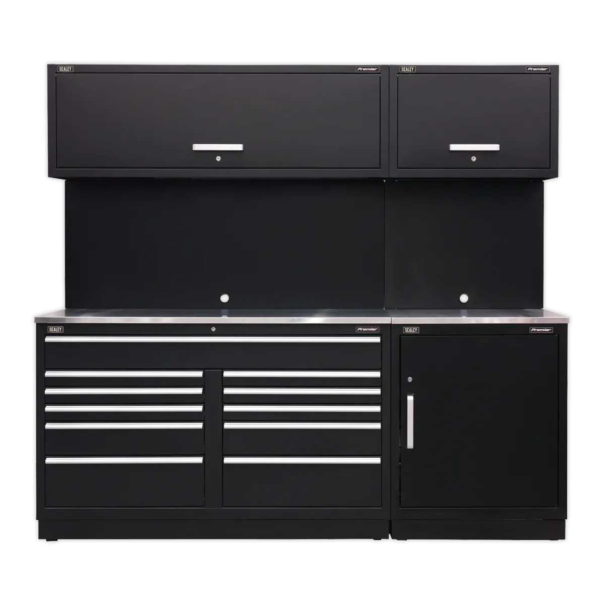 Sealey Premier 2.3m Storage System - Stainless Worktop