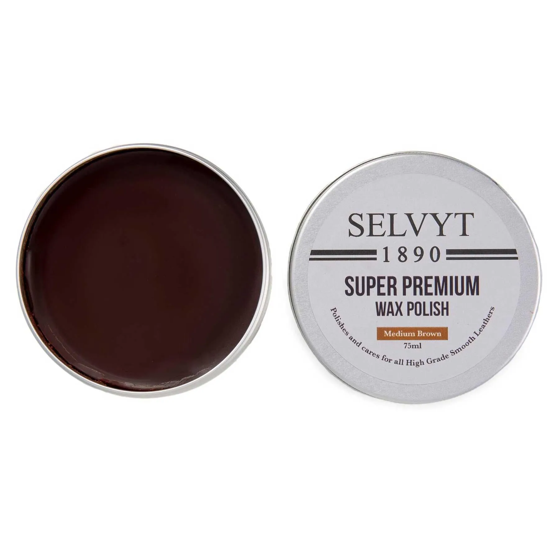 Selvyt 1890 Super Premium Wax Polish 75ml