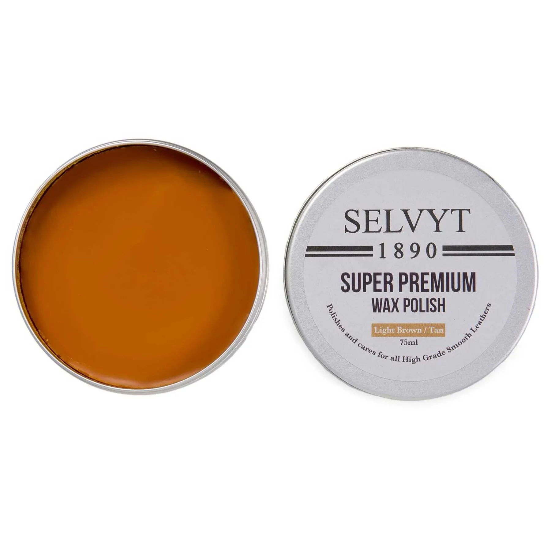 Selvyt 1890 Super Premium Wax Polish 75ml