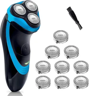 SH30 Replacement Heads for Philips Norelco Shavers Series 3000/2000/1000/S1560/3800/3600/2400 & Powertouch Models with Durable Sharp Blades