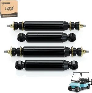 Shocks Kit for Club Car DS 1981-up, Precedent 2004-up, Tempo 2018-up Gas & Electric Models OEM 1014235 1015813 1010991 1012183 1014236 1013164, Golf Cart Front and Rear Shocks