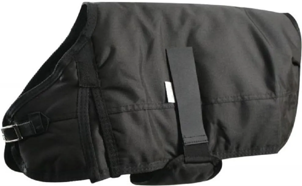 Showman Black X-Large 600 Denier Ripstop Waterproof Poly Adjustable Dog Blanket